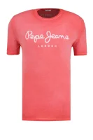 T-shirt West Sir | Regular Fit Pepe Jeans London crvena