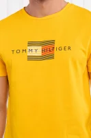 T-shirt | Regular Fit Tommy Hilfiger žuta