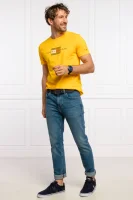 T-shirt | Regular Fit Tommy Hilfiger žuta