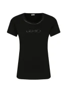 T-shirt | Regular Fit Liu Jo Beachwear crna