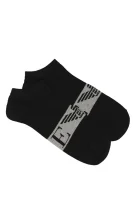 Čarape 2-pack Emporio Armani crna