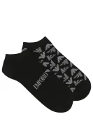 Čarape 2-pack Emporio Armani crna