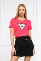 T-shirt ORIGINAL | Regular Fit GUESS ružičasta