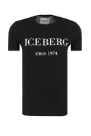 T-shirt | Regular Fit Iceberg crna