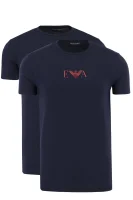 T-shirt 2-pack | Slim Fit Emporio Armani modra