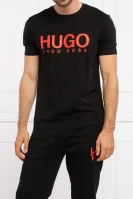 T-shirt dolive | Regular Fit HUGO crna