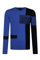 Džemper | Regular Fit Armani Exchange plava
