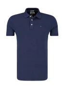 Polo majica TJM ESSENTIAL OXFORD | Slim Fit Tommy Jeans modra