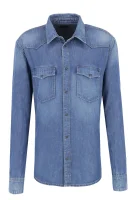 Košulja CARSON | Regular Fit | denim Pepe Jeans London plava