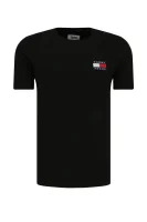 T-shirt TJM Tommy badge | Regular Fit Tommy Jeans crna