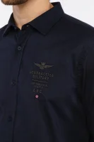 Košulja | Regular Fit Aeronautica Militare modra