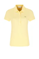 Polo majica | Slim Fit | stretch pique Lacoste žuta
