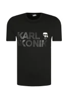 T-shirt | Regular Fit Karl Lagerfeld crna