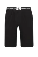 Kratke hlače od pidžame SLEEP | Regular Fit Calvin Klein Underwear crna