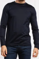 Majica dugih rukava Tenison 33 | Slim Fit BOSS BLACK modra