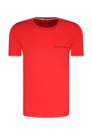 T-shirt MONOGRAM | Regular Fit CALVIN KLEIN JEANS crvena
