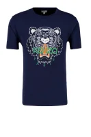T-shirt tiger | Classic fit Kenzo modra