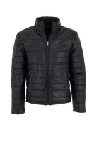 Leather jacket Trussardi crna