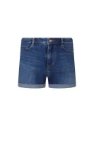 Kratke hlače J61 Elisabeth | Relaxed fit | high waist BOSS ORANGE plava