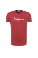 T-shirt eggo | Regular Fit Pepe Jeans London crvena