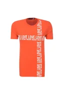 T-shirt Love Moschino narančasta