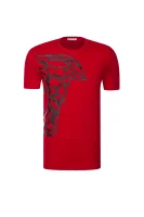 T-shirt | Regular Fit Versace Collection crvena