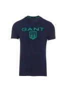 Gant Shield T-shirt Gant modra