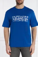 T-shirt Nalayo | Regular Fit Hugo Blue ultramarin plava