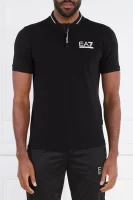 Polo majica | Regular Fit EA7 crna