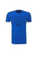 T-shirt EA7 plava