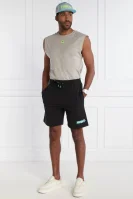 Kratke hlače | Regular Fit Hugo Bodywear crna