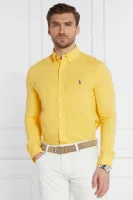 Košulja | Regular Fit | pique POLO RALPH LAUREN žuta