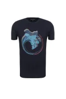T-shirt Emporio Armani modra
