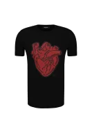 T-shirt Heart  Dsquared2 crna