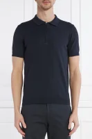 Polo majica otto | Slim Fit Oscar Jacobson modra