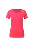 T-shirt EA7 ružičasta