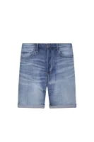 Kratke hlače 3301 | Regular Fit | denim G- Star Raw modra