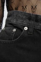 Kratke hlače | Mom Fit | high waist The Kooples crna