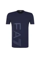 T-shirt | Slim Fit EA7 plava