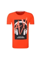 T-shirt | Slim Fit Armani Exchange narančasta