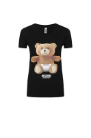 T-shirt | Loose fit Moschino Underwear crna