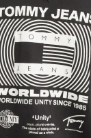 Gornji dio trenirke TJM GLOBAL UNITEES | Relaxed fit Tommy Jeans crna