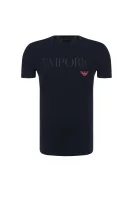 T-shirt | Slim Fit Emporio Armani modra