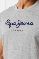 T-shirt eggo | Regular Fit Pepe Jeans London boja pepela