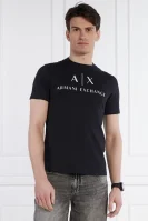 T-shirt | Slim Fit Armani Exchange modra