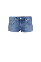 Kratke hlače CUPID ZIP | low waist | Slim Fit Pepe Jeans London plava