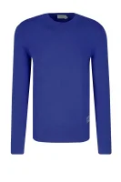 Džemper | Regular Fit | s dodatkom vune Calvin Klein plava