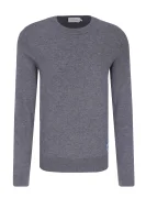Džemper | Regular Fit | s dodatkom vune Calvin Klein siva