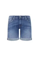 Kratke hlače POPPY | Regular Fit | denim Pepe Jeans London plava