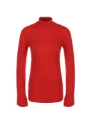 Dolcevita roll-neck sweater Pinko crvena